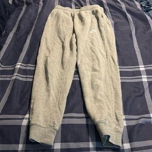 Grey Nike joggers